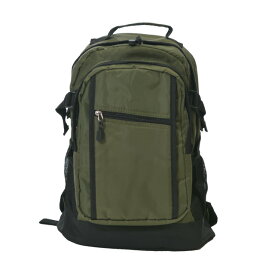 多ポケットリュック リュックサック デイパック バックパック 通学 男子 子供 男の子 女の子 黒/紺/カーキ/赤/グレー 20L 3r87 【YB】