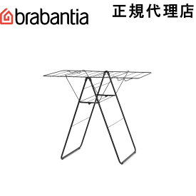 【日本正規代理店】ブラバンシア Brabantia ドライングラック 15M 折りたたみ式 部屋干し マットブラック 403347