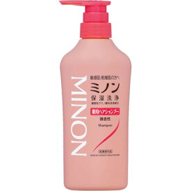 【医薬部外品】【第一三共】ミノン 薬用ヘアシャンプー しっとりタイプボトル 450mlシャンプー ミノン