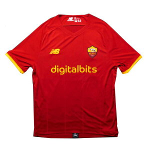 【ポイント10倍中!】ASローマ 21 ホーム 半袖 ユニフォーム new balance 2021シーズン(正規品/メール便可/メーカーコードMT130210)