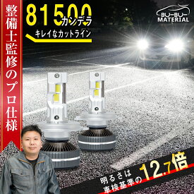 【所ジョージの世田谷ベース掲載】 整備士監修 車検対応 HID級の明るさ 81500cd(カンデラ) H4 LED ヘッドライト バルブ ハイロー LEDヘッドライト Hi/Lo H8 H11 H16 H10 HB3 HB4 爆光 6000k ホワイト フォグ ハイビーム ぶーぶーマテリアル