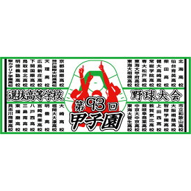 2021年 第93回選抜高等学校野球大会　春の甲子園　校名入りフェイスタオル　SALE　セール　アウトレット