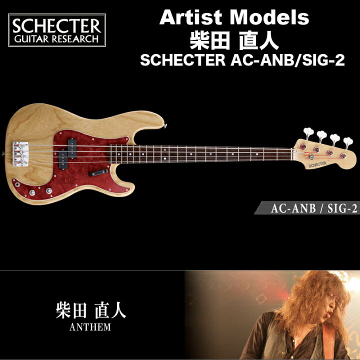 楽天市場】シェクター SCHECTER ベース / AC-ANB/SIG-2 シェクター 