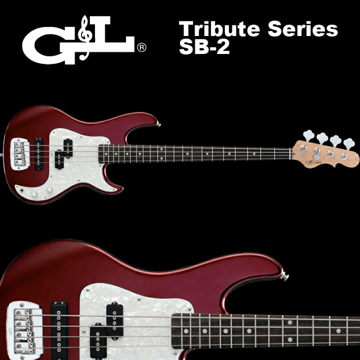 楽天市場】G&L Tribute Series / SB-2 Bordeaux Red Metallic / SB2  
