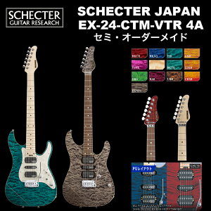 VFN^[ SCHECTER JAPAN / SCHECTER EX-24-CTM-VTR | VFN^[EWp EXV[Y EX24 JX^ re[Wg GLM^[ 