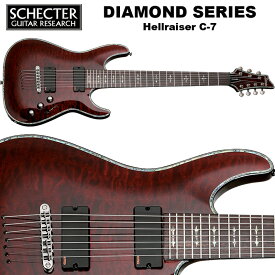 シェクター SCHECTER / Hellraiser C-7 BCH ブラックチェリー ヘルレイザー C7 7弦ギター エレキギター ダイヤモンドシリーズ 送料無料