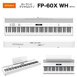 [h FP-60X WH / roland dqsAm FP60X WH zCgij Stage Piano@X[p[i`EsAmAPHA-4X^_[hՂ𓋍