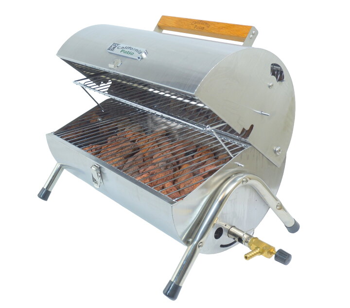 楽天市場】「屋外専用」BBQグリル LPガス溶岩石バーベキューグリル 