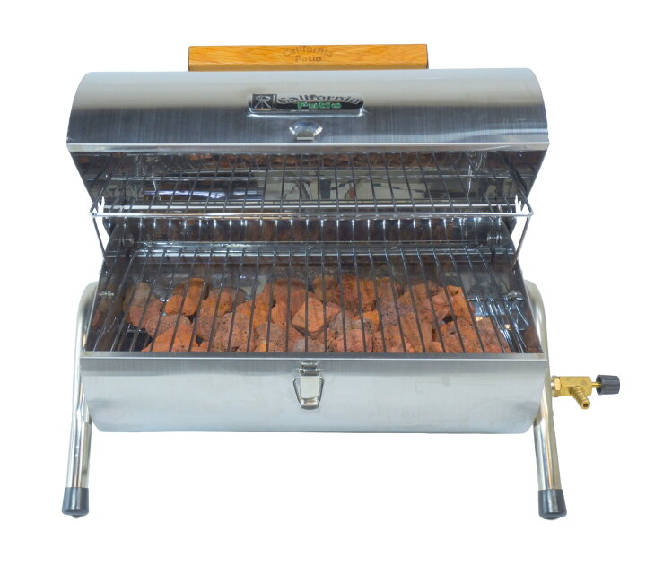 楽天市場】「屋外専用」BBQグリル LPガス溶岩石バーベキューグリル 