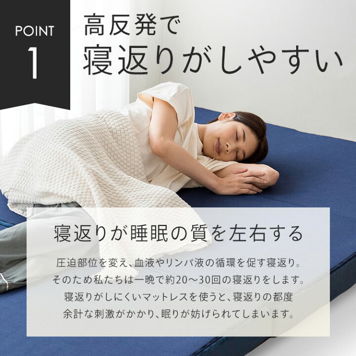 67%以上節約 KOBE LIZ 店高反発 マットレス 寝具 〔セミダブルサイズ ブルー〕 三つ折り 洗える キュービックボディプレミアム millenniumkosovo.org
