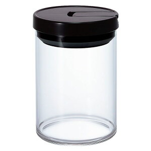 HARIO 保存容器 コーヒー粉 珈琲キャニスター M ブラック MCNR-200-B コーヒー豆 コーヒー器具 砂糖 シリアル 広口 ハリオ キャニスター ABS樹脂 匂い移りしにくい