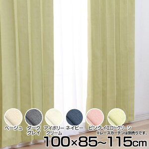 IP�|�W�V���� ��100cm×��85�`115cm×2���g�� �J�[�e�� �h���[�v�J�[�e�� ��100 �Ռ� 2���Z�b�g ����� �E�H�b�V���u�� �C���e���A�N���[�� �C�G���[ �l�C�r�[ �_�[�N�O���C�yTD�z �y����s�z [260