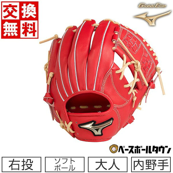 楽天市場】【交換無料】 ミズノ MIZUNO ソフトボール用 グローバル 