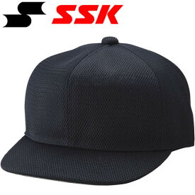 SSK 野球 審判用品 審判帽子(六方オールメッシュタイプ) Dネイビー BSC46