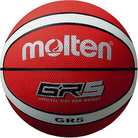 モルテン バスケットボール 5号球 レッド×ホワイト BGR5-RW