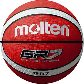 モルテン バスケットボール 7号球 レッド×ホワイト BGR7-RW