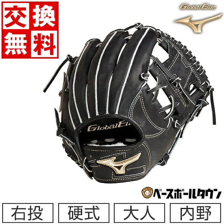 楽天市場】【交換送料無料】 ミズノ MIZUNO グローブ 硬式用 9月限定カラー グローバルエリート硬式外野手用