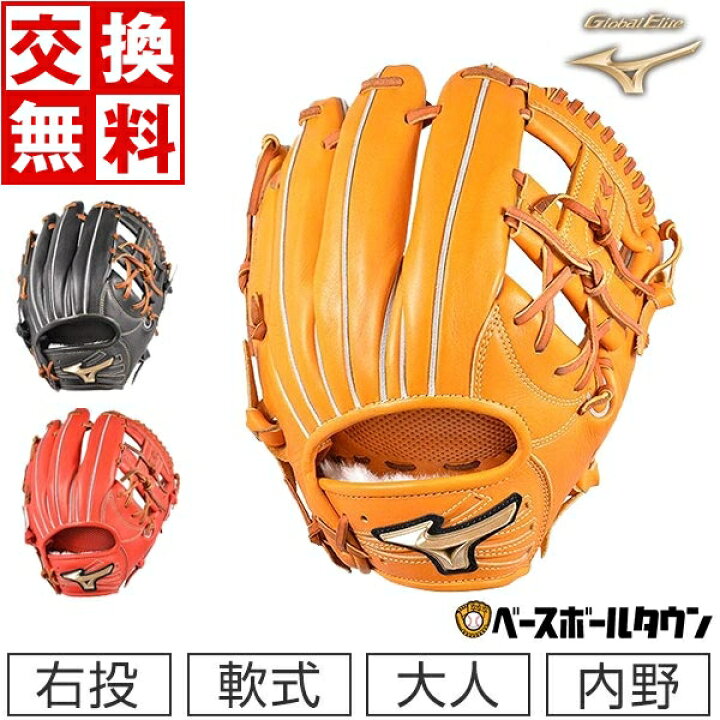 楽天市場】【交換送料無料】 ミズノ グローブ 野球 軟式 グローバル 