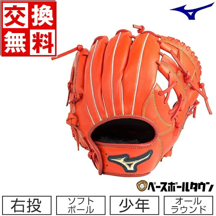 楽天市場】【交換送料無料】 ミズノ グローブ ジュニアソフトボール用 