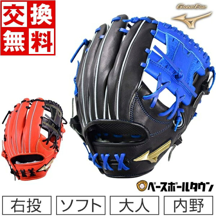 楽天市場】【交換送料無料】 ミズノ MIZUNO ソフトボール用グローブ 