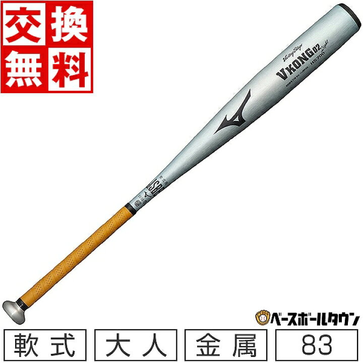 楽天市場】【交換送料無料】 ミズノ MIZUNO バット 野球 軟式 金属 V 