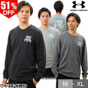 51％OFF スウェット トレーナー メンズ アンダーアーマー UAライバルテリー グラフィック クルー 裏パイル(裏毛) プリ…