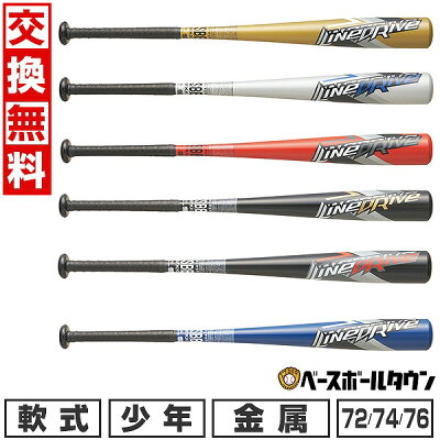エスエスケイ(SSK) ラインドライブ LINEDRIVE 少年軟式用金属バット SBB5074F