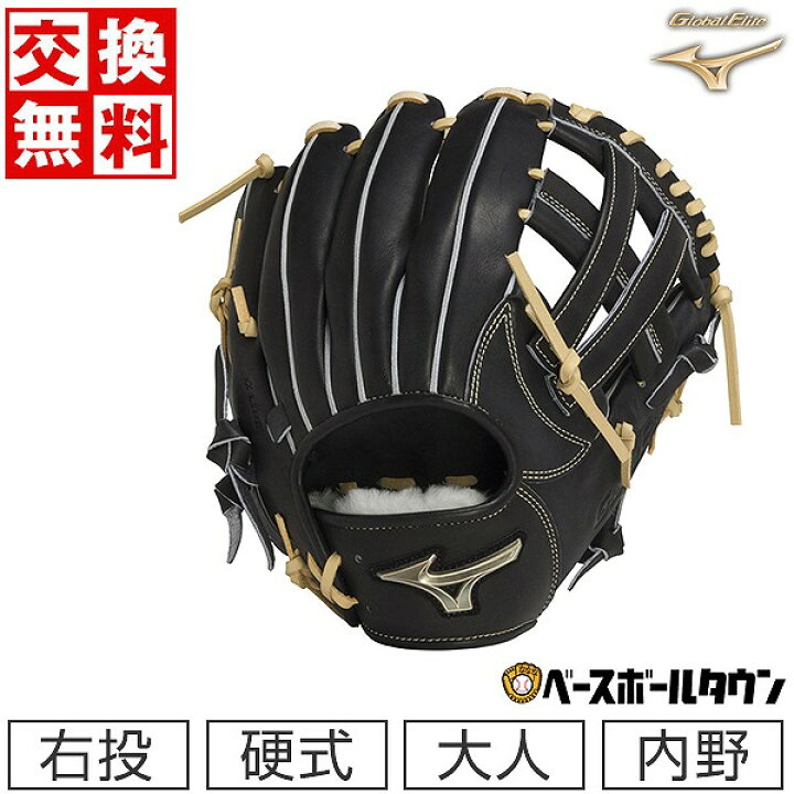 楽天市場】交換往復送料無料 野球 グローブ 硬式用 大人 ミズノ 