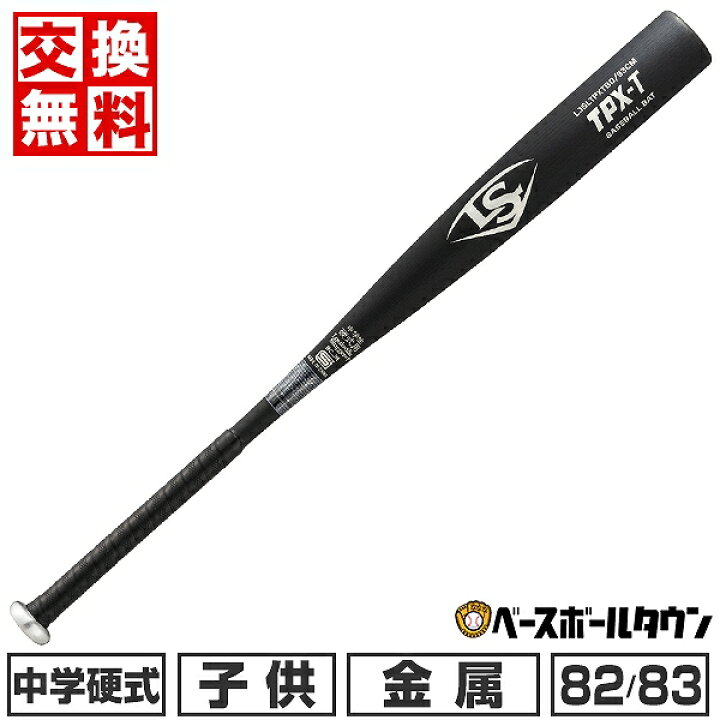楽天市場】【交換往復送料無料】野球 バット 中学硬式 金属 子供 