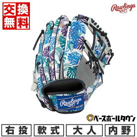 【交換往復送料無料】 野球 グローブ 軟式 大人 右投げ ローリングス HOH GRAPHIC 内野手用 サイズ11.25 グレー ホワイト 限定 GR3FHGN62-GRYW 型付け可能(G) キャッチボール