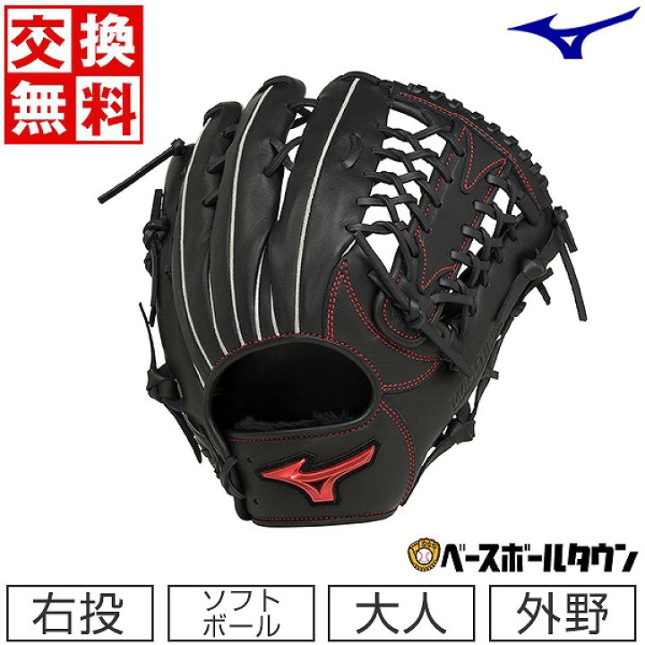 楽天市場】【交換送料無料】 ソフトボール用 グローブ 大人  