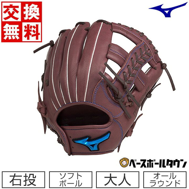 楽天市場】【交換往復送料無料】 ソフトボール グローブ 大人 右投げ 