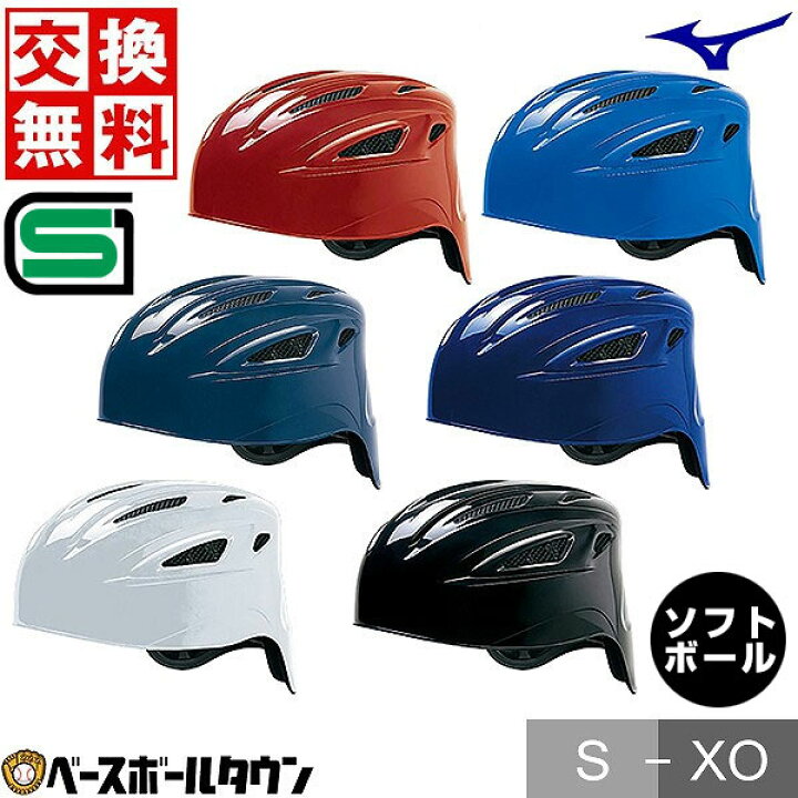 楽天市場】【交換往復送料無料】 ソフトボール キャッチャーヘルメット 