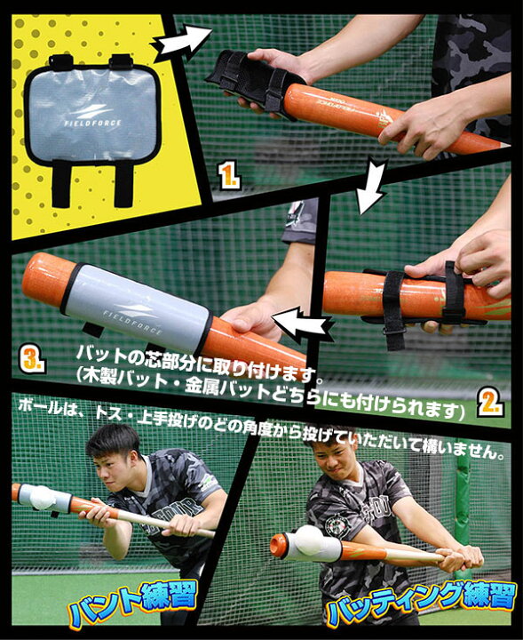 楽天市場 最大10 引クーポン 野球 練習 ミートポイントパートナー 打撃 バッティング 少年 ジュニア 子供 子ども Fmpp 1914 フィールドフォース 野球用品ベースボールタウン