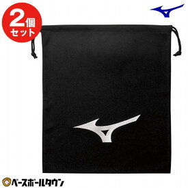 2枚セット ミズノ MIZUNO マルチ袋 12JY5X01 野球 バッグ ケース グラブ袋 グラブケース シューズ袋 シューズバッグ シューズケース マスク入れ メール便可 【365日あす楽対応】