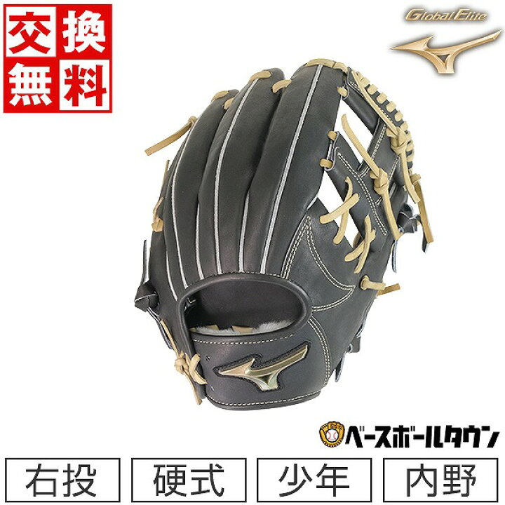 楽天市場】【交換往復送料無料】 野球 グローブ 硬式 子供 右投げ 