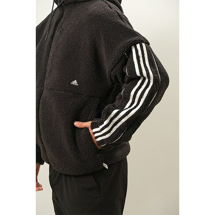 楽天市場】50%OFF レディース フリースパーカー ボアジャケット メンズ  