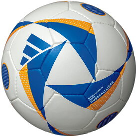 アディダス サッカーボール 5号球 UEFA EURO2024 リーグ5号球 白色×青色 検定球 手縫い AF594WB フットボール