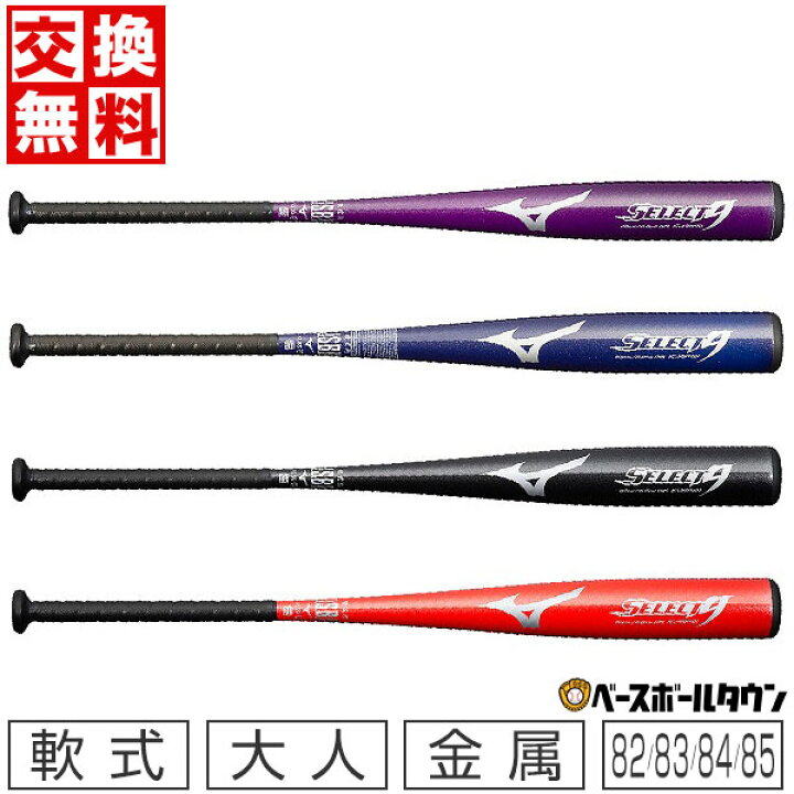 楽天市場】【交換送料無料】 ミズノ MIZUNO バット 野球 軟式 金属製 