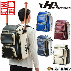 野球 リュック 大容量 バット2本入れ スマートフォン収納ポケット付き 大型 バット収納 ハタケヤマ HKR-10PK 限定 バックパック 野球バッグ 部活 バッグ刺繍有料可(B)