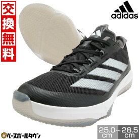 【交換往復送料無料】 野球 トレーニングシューズ アディダス adidas 黒 ブラック アップシューズ メッシュ 軽い 軽量 クッション性 アディゼロ インパクト ターフトレーナー IH2645 【365日あす楽対応】