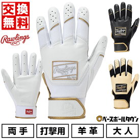 【交換往復送料無料】野球 バッティンググローブ 大人 両手用 ローリングス Rawlings バッティンググローブ プロプリファード プレミアムシープスキンレザー バッティンググラブ バッティング手袋 手ぶくろ PPBG 2025年NEWモデル PRO PREFERRED 【365日あす楽対応】