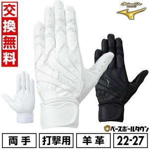 【交換往復送料無料】 野球 バッティンググローブ 白 大人 両手用 ミズノプロ MIZUNO PRO モーションアークUF 羊革 高校野球ルール対応モデル 1EJEH260 バッティンググラブ バッティング手袋 手ぶ