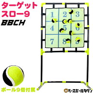 【レビューで6ヶ月延長保証】 野球 ターゲットスロー9 ボール9個・ペグ付き ストラックアウト マジックナ…