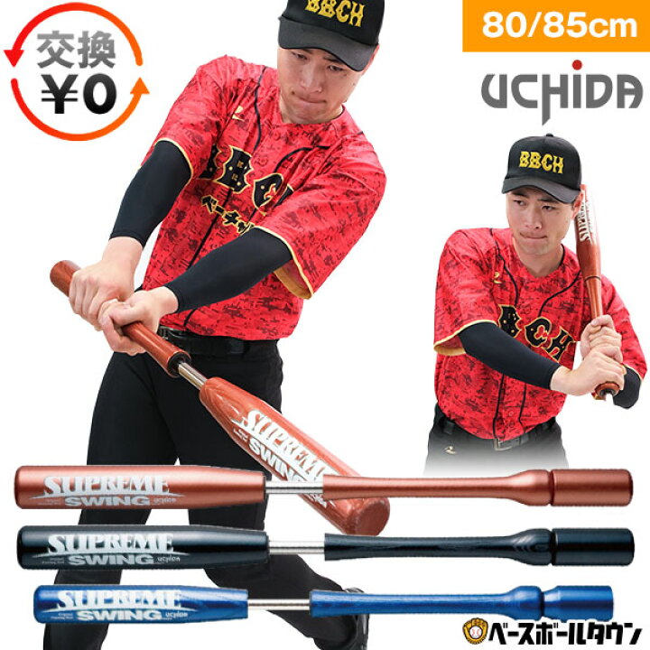 楽天市場】【交換往復送料無料】 ウチダ トレーニングバット 