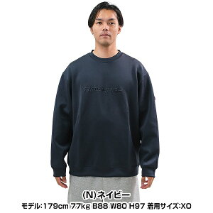 野球 ニットクルーネックシャツ 大人 メンズ ローリングス Rawlings 長袖 丸首 ストレッチ 秋冬 2025年後期NEWモデル AOS15F07 【365日あす楽対応】