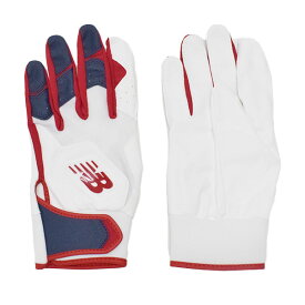 【交換往復送料無料】 野球 バッティンググローブ ジュニア用 両手 NEW BALANCE ニューバランス ウォッシャブル ユース バッティンググラブ 大谷選手 LAG45603 野球手袋 子供用 少年野球 バッテ刺繍有料可(T)