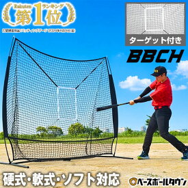 野球 練習 ネット 硬式 軟式M号・J号 ソフトボール対応 2.1×2.1m 大型 バッティングネット 投球ターゲット＆収納バッグ付き 打撃 バッティング 野球ネット 硬式野球 軟式野球 携帯 自宅でできる トレーニング 練習ネット 特訓 上達 BBCH バッグ刺繍可(B)