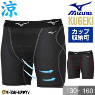 野球 スライディングパンツ ジュニア ミズノ MIZUNO KUGEKI 空隙 スラパン ファウルカップ収納式 12JBCP3…