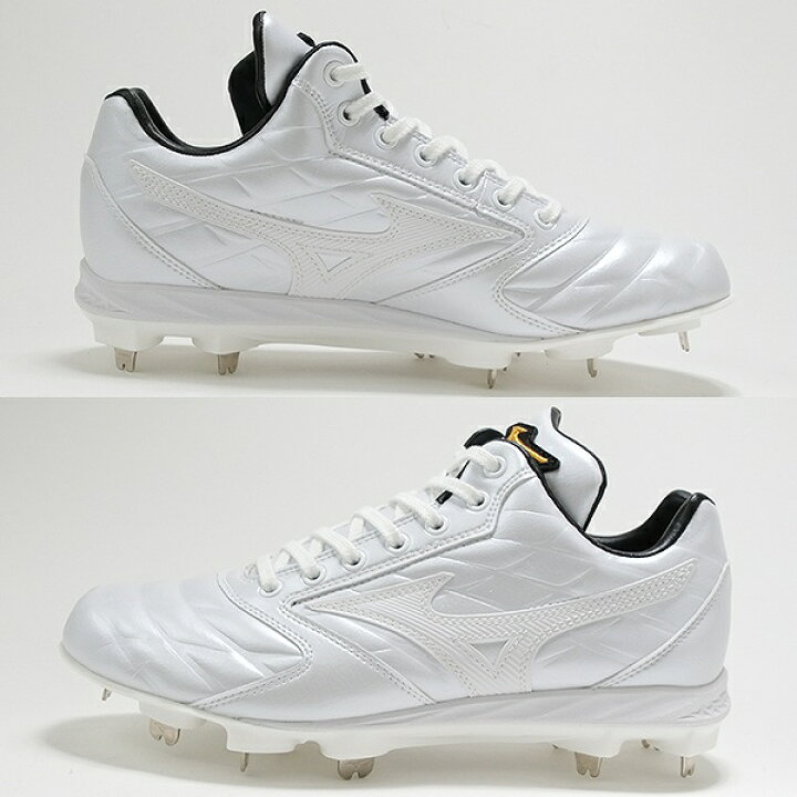 楽天市場】交換往復無料 野球 スパイク 金具 白 ミズノプロ MIZUNO PRO 